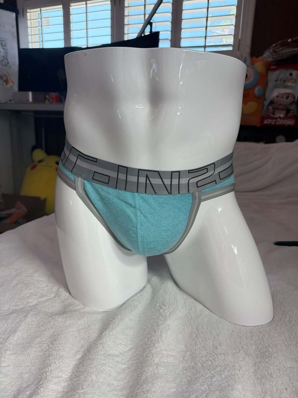 C-IN2 Zen Brief in Bailey Blue Heather, Size Large